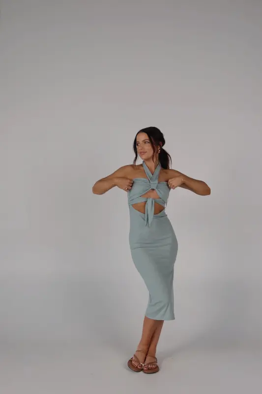 Christine Knotted Midi