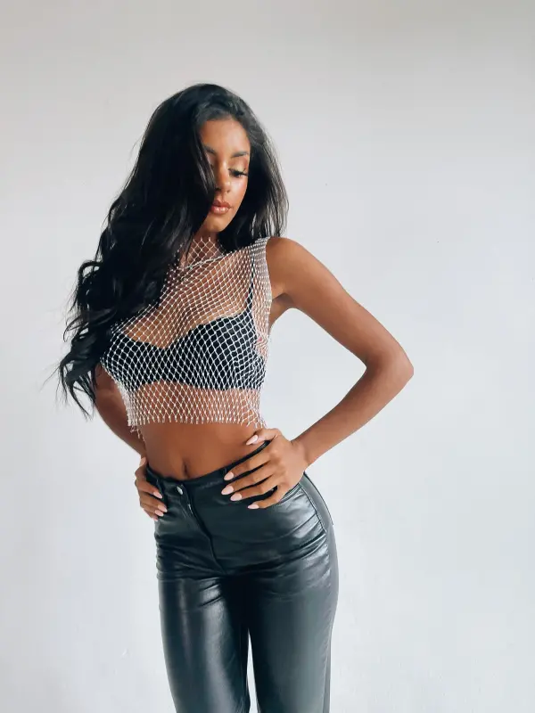 Jules Fishnet Top